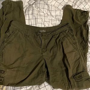 army green cargo pants